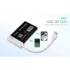 HDD/SSD-behuizing i-tec MySafe USB 3.0 Easy 2,5 inch externe behuizing – wit