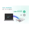 HDD/SSD-behuizing i-tec MySafe USB 3.0 Easy 2,5 inch externe behuizing – wit