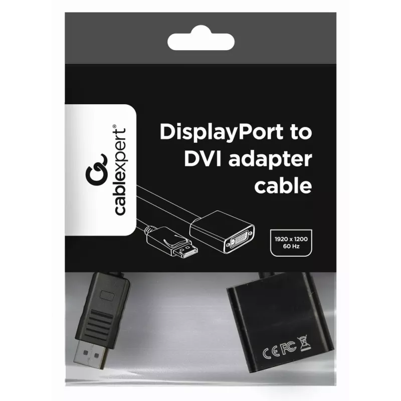 GEMBIRD DisplayPort 1.1 naar VGA adapterkabel 15cm