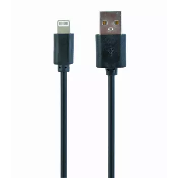 GEMBIRD USB-naar-Apple-Lightning-sync- en oplaadkabel, 2m - zwart