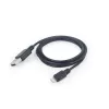 GEMBIRD USB-naar-Apple-Lightning-sync- en oplaadkabel, 2m - zwart