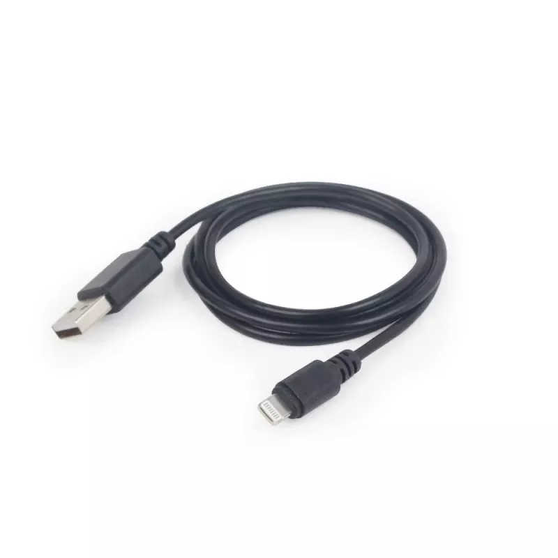 GEMBIRD USB-naar-Apple-Lightning-sync- en oplaadkabel, 2m - zwart