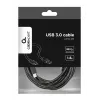 USB-kabel Gembird CCP-USB3-AMCM-6 USB 3.2 Gen 1 (USB-C naar USB-A) 1,8 m zwart