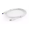 GEMBIRD USB 3.0 AM naar Type-C kabel (AM/CM) 1 m - wit