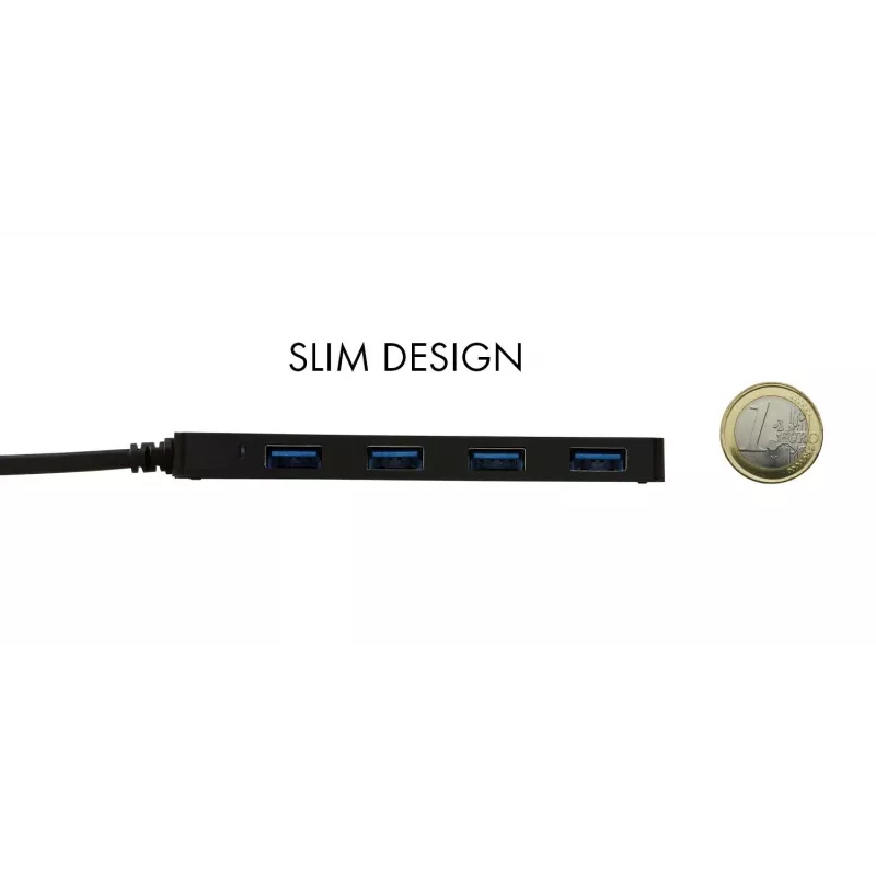 i-tec Advance USB-C slanke passieve HUB 4 poorten
