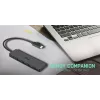 i-tec Advance USB-C slanke passieve HUB 4 poorten