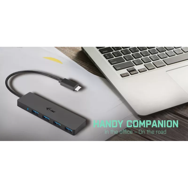 i-tec Advance USB-C slanke passieve HUB 4 poorten