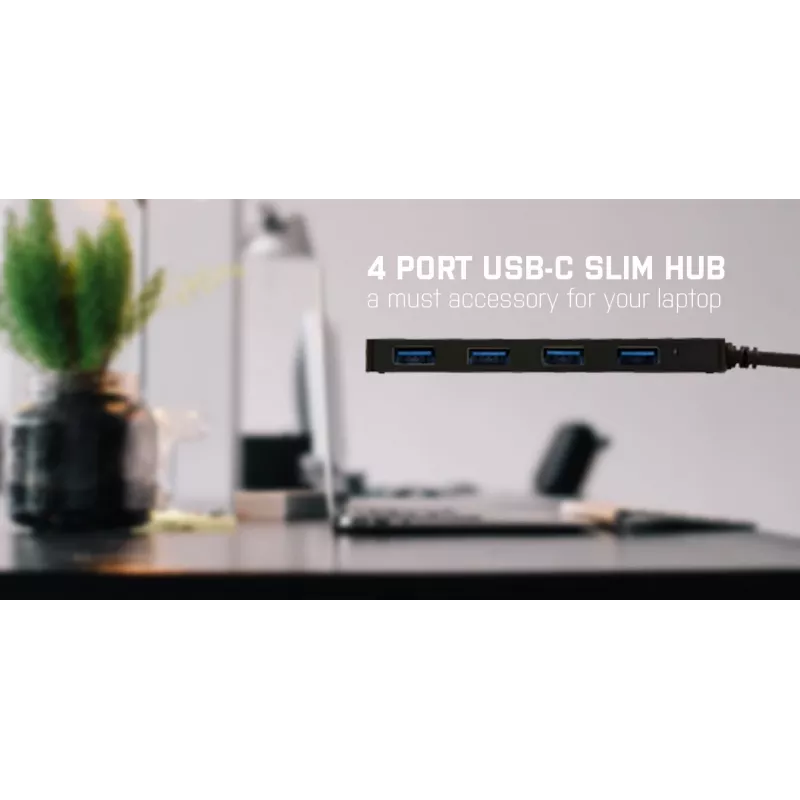 i-tec Advance USB-C slanke passieve HUB 4 poorten