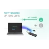 i-tec Advance USB-C slanke passieve HUB 4 poorten