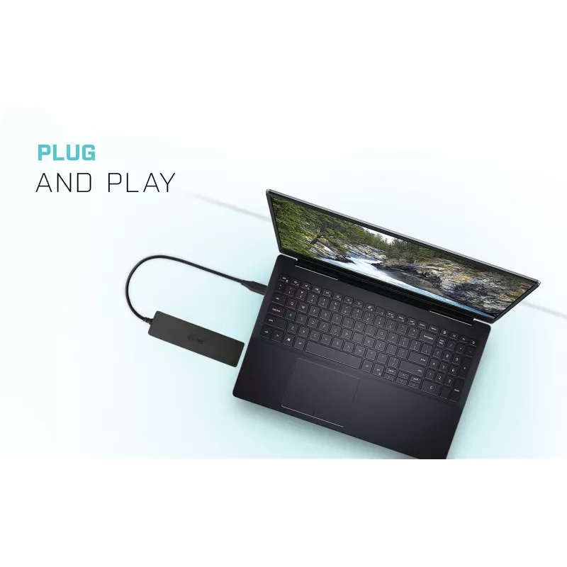 i-tec Advance USB-C slanke passieve HUB 4 poorten