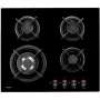 Amica PG6411SR inbouw-gaskookplaat, 4 zones, mechanische bediening