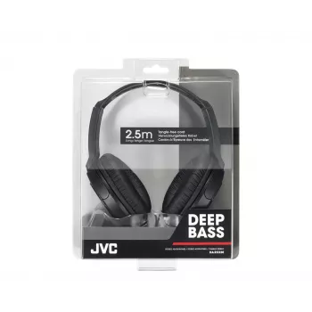JVC HA-RX330-E hoofdtelefoon bedraad hoofdband muziek zwart