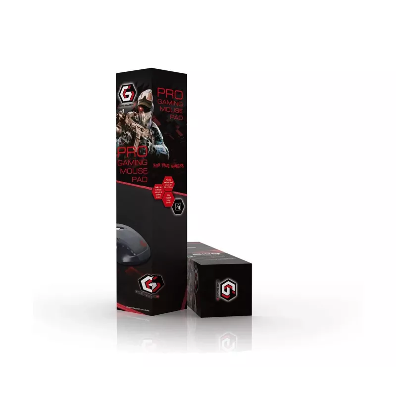 Muismat Gembird MP-GAMEPRO-S — gaming stof/schuim, 250×200×3 mm, gemêleerd meerkleurig