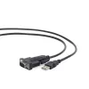 GEMBIRD USB naar DB9M RS232 PL2303TA converter zwart - 1,5 m