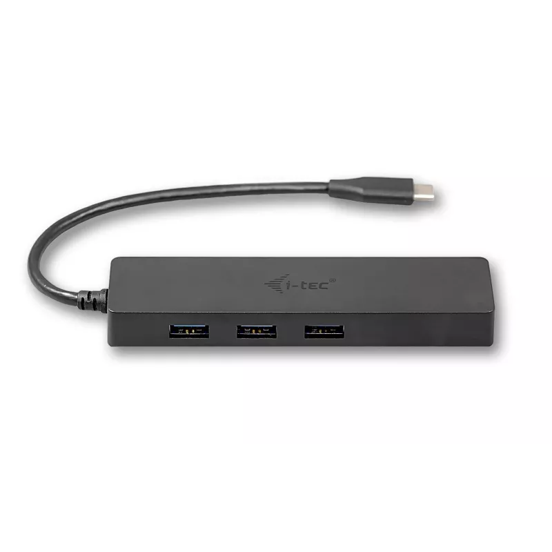 i-tec Advance USB-C slanke passieve HUB 3 poort + Gigabit Ethernet-adapter