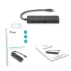 i-tec Advance USB-C slanke passieve HUB 3 poort + Gigabit Ethernet-adapter