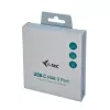 i-tec Metal USB-C HUB 3 poort + Gigabit Ethernet-adapter