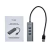 i-tec Metal USB 3.0 HUB 3 poort + Gigabit Ethernet-adapter