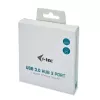 i-tec Metal USB 3.0 HUB 3 poort + Gigabit Ethernet-adapter