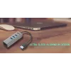 i-tec Metal USB 3.0 HUB 3 poort + Gigabit Ethernet-adapter