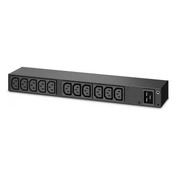 APC AP6020A stroomverdeleenheid (PDU) 13 wisselstroomuitgangen 0U/1U zwart