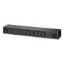 APC AP6020A stroomverdeleenheid (PDU) 13 wisselstroomuitgangen 0U/1U zwart