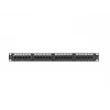 Lanberg PPU5-1024-B patchpaneel, 24 poorten, 1U, 19 inch, Cat5e UTP, metaal, zwart