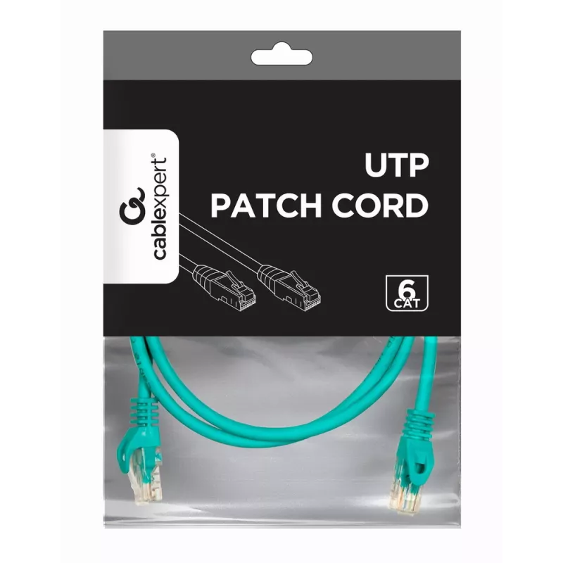 GEMBIRD patchkabel - CAT6 - UTP - 1 m - groen