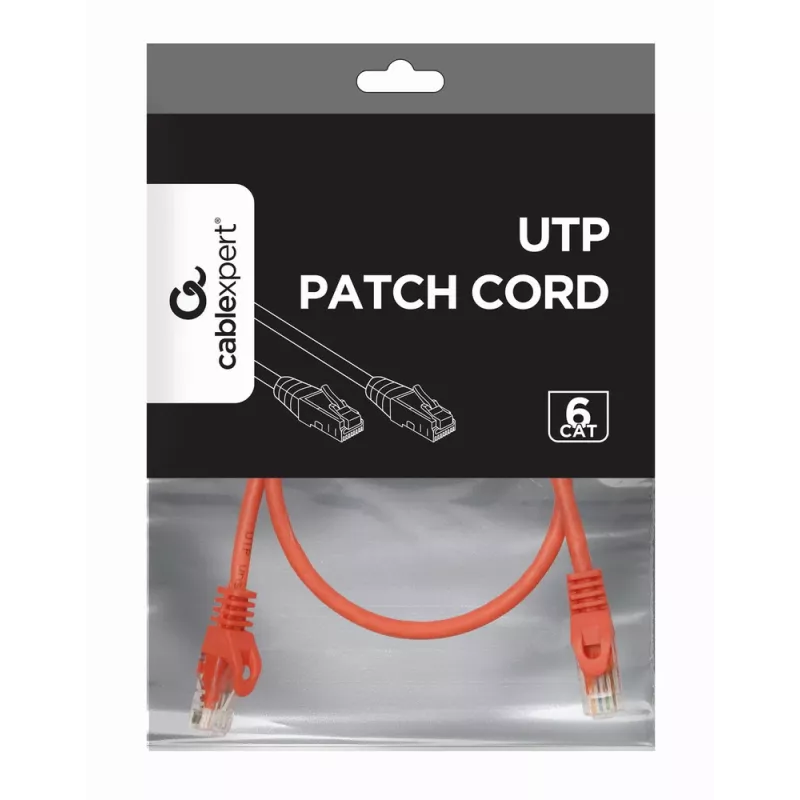 GEMBIRD patchkabel - CAT6 - UTP - 50 cm - rood
