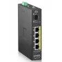 Zyxel RGS100-5P unmanaged L2 Gigabit Ethernet (10/100/1000) Power over Ethernet (PoE) zwart