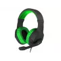 GENESIS Argon 200 headset bedrade gaming-headset zwart, groen