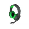 GENESIS Argon 200 headset bedrade gaming-headset zwart, groen