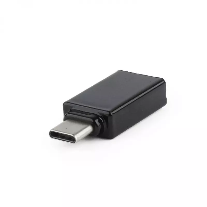 USB-grafische adapter Gembird A-USB3-CMAF-01 — USB Type-C naar USB (USB 2.0 / 3.2 Gen 1), compact zwart