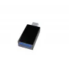 USB-grafische adapter Gembird A-USB3-CMAF-01 — USB Type-C naar USB (USB 2.0 / 3.2 Gen 1), compact zwart