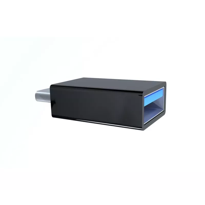 USB-grafische adapter Gembird A-USB3-CMAF-01 — USB Type-C naar USB (USB 2.0 / 3.2 Gen 1), compact zwart