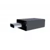 USB-grafische adapter Gembird A-USB3-CMAF-01 — USB Type-C naar USB (USB 2.0 / 3.2 Gen 1), compact zwart