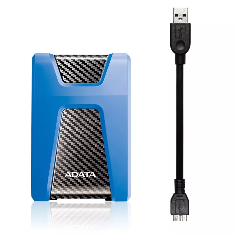 ADATA HD650 externe harde schijf 1 TB 2,5 inch Micro-USB B 3.2 Gen 1 (3.1 Gen 1) blauw