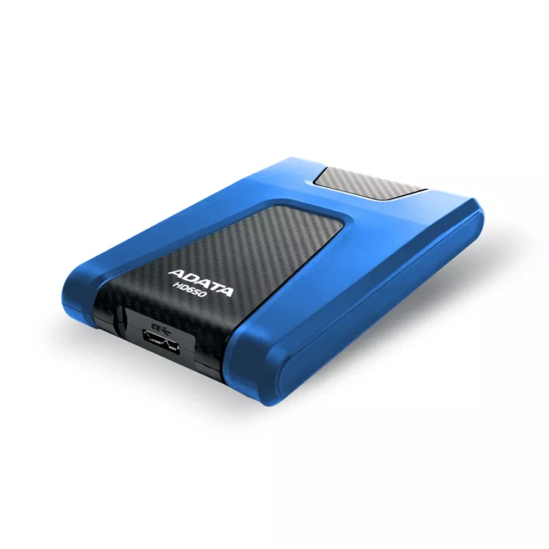 ADATA HD650 externe harde schijf 1 TB 2,5 inch Micro-USB B 3.2 Gen 1 (3.1 Gen 1) blauw