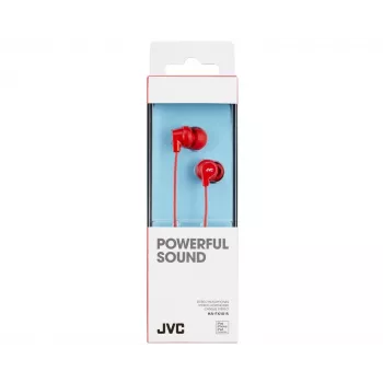 JVC HA-FX10-R-E kleurrijke in-ear-hoofdtelefoon