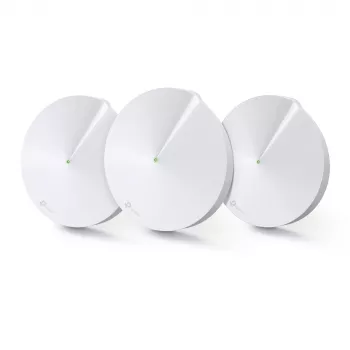 TP-Link AC1300 Deco Whole Home Mesh Wi-Fi systeem, 3-pack, wit, intern, mesh-systeem, dualband (2,4 GHz / 5 GHz), Wi-Fi 5 (802.11ac), 1300 Mbit/s