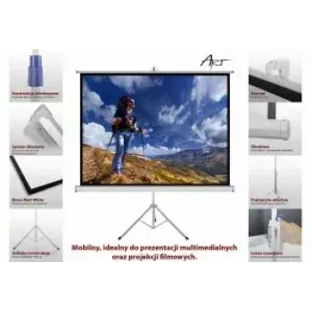 Projectiescherm ART ER T100 4:3