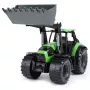 Lena Worxx 04613 Deutz-Fahr Agrotron speelgoedtractor met voorlader, 1:15, 45 cm