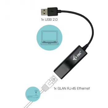 i-tec Advance USB 2.0 Fast Ethernet-adapter