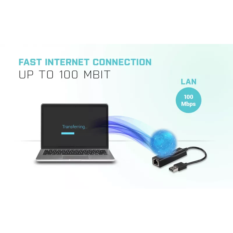 i-tec Advance USB 2.0 Fast Ethernet-adapter