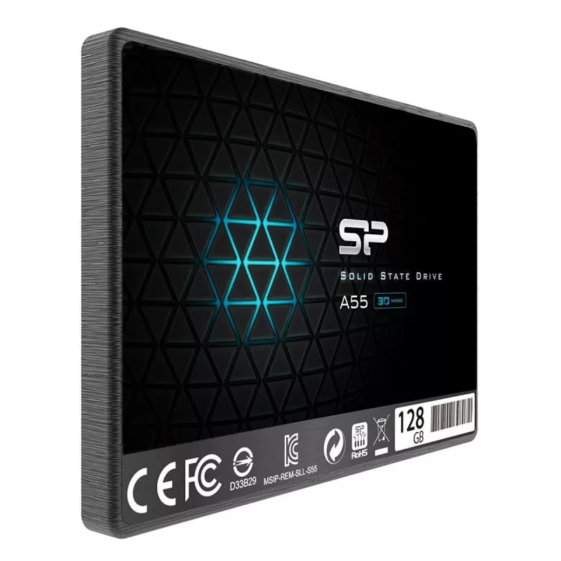 SILICON POWER SSD - A55 - 128GB - 2,5 inch - SATA III Slc
