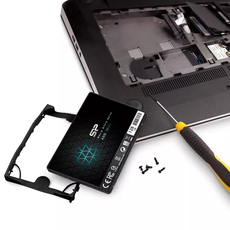 SILICON POWER SSD - A55 - 128GB - 2,5 inch - SATA III Slc