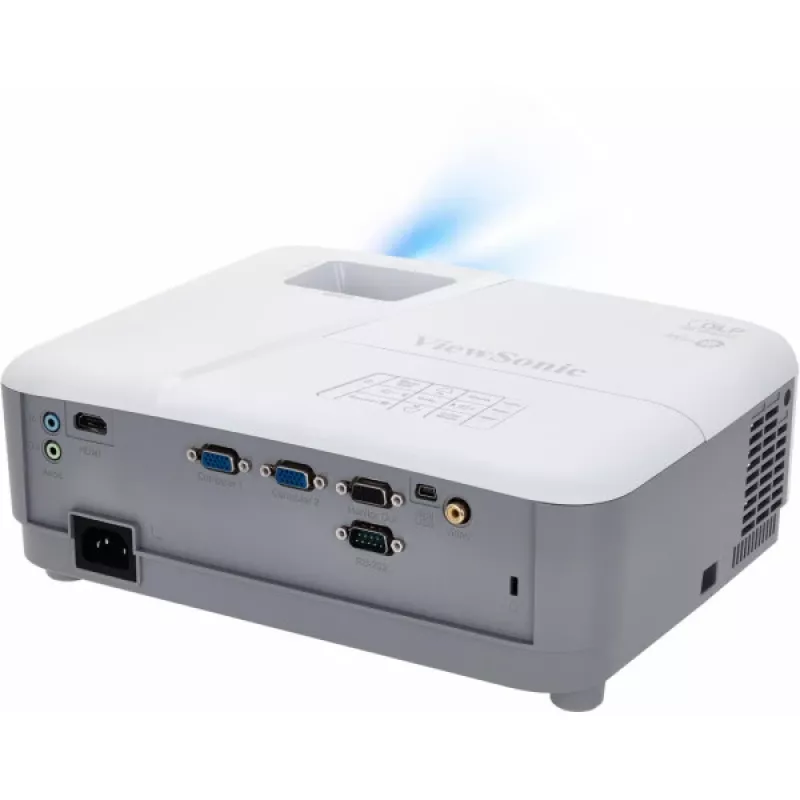 Viewsonic PA503W dataprojector standaard-throw-projector 3800 ANSI lumen DMD WXGA (1280x800) wit
