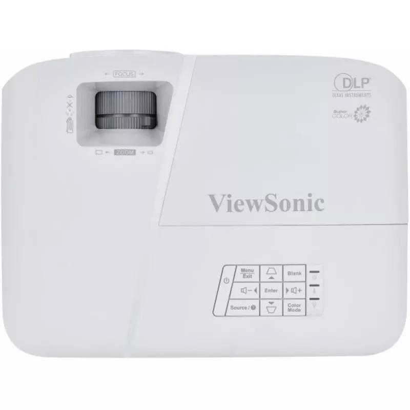Viewsonic PA503W dataprojector standaard-throw-projector 3800 ANSI lumen DMD WXGA (1280x800) wit