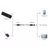 USB-kabel Gembird A-OTG-CMAF3-01, USB‑C naar USB‑A, 0,2 m, zwart