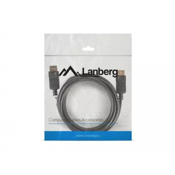 LANBERG DisplayPort-kabel 3m zwart